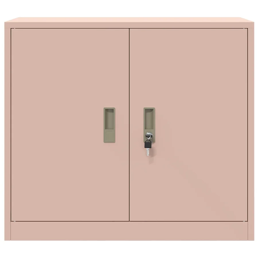 Armoire de rangement Rose 80 x 40 x 70 cm Acier - 6