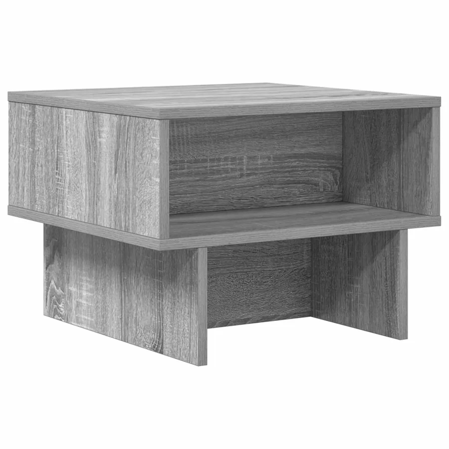 Table basse Gris Sonoma 48 x 46 x 35 cm Bois d'ingénierie - 2