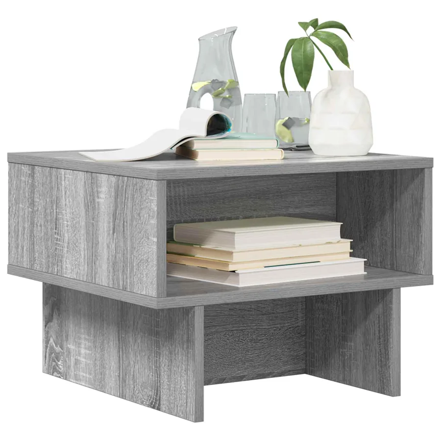 Table basse Gris Sonoma 48 x 46 x 35 cm Bois d'ingénierie - 3