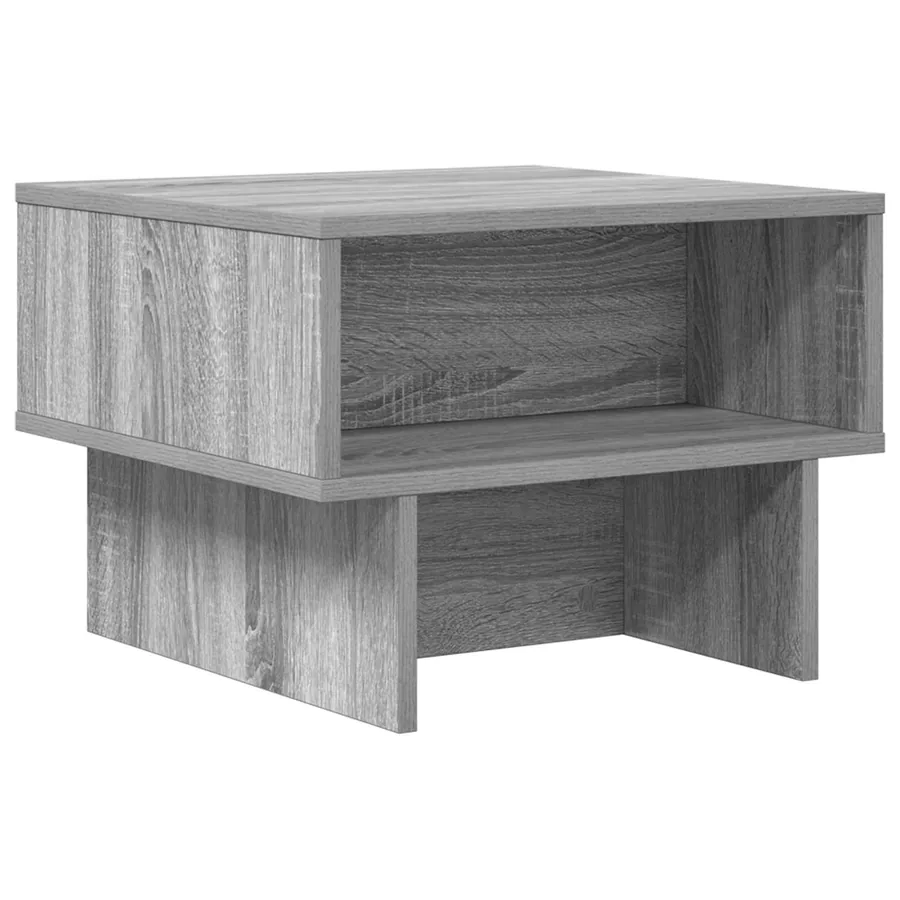 Table basse Gris Sonoma 48 x 46 x 35 cm Bois d'ingénierie - 7