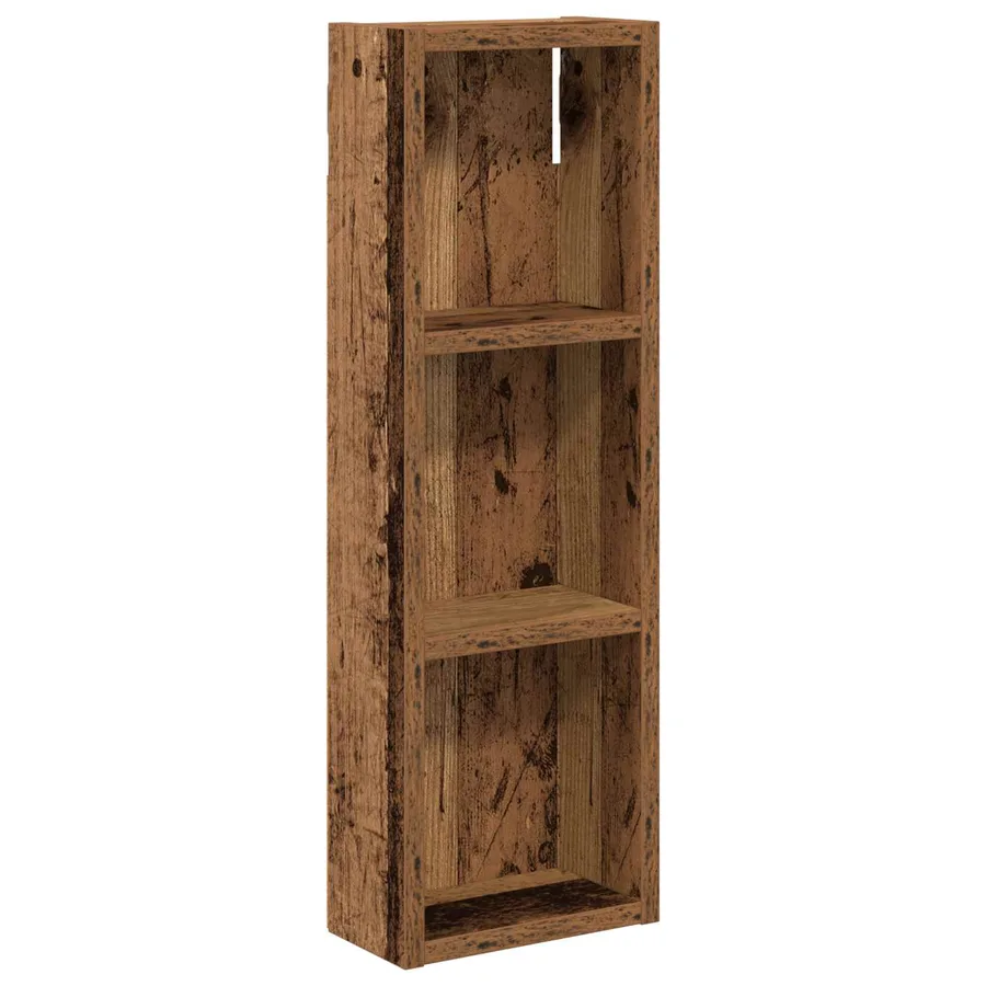 Armoire murale de salle de bain Bois ancien 20 x 10 x 60,5 cm - 2