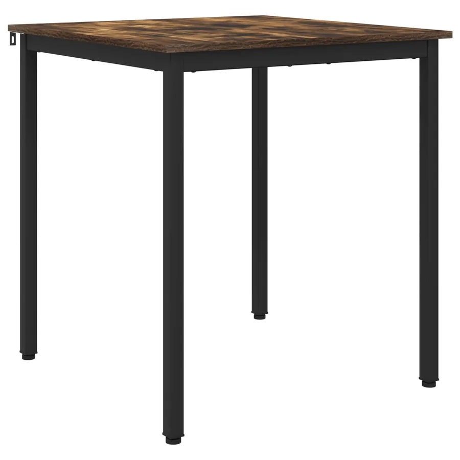 Table de salle à manger / Table de repas 70 x 70 x 75 cm MÉTAL - 2