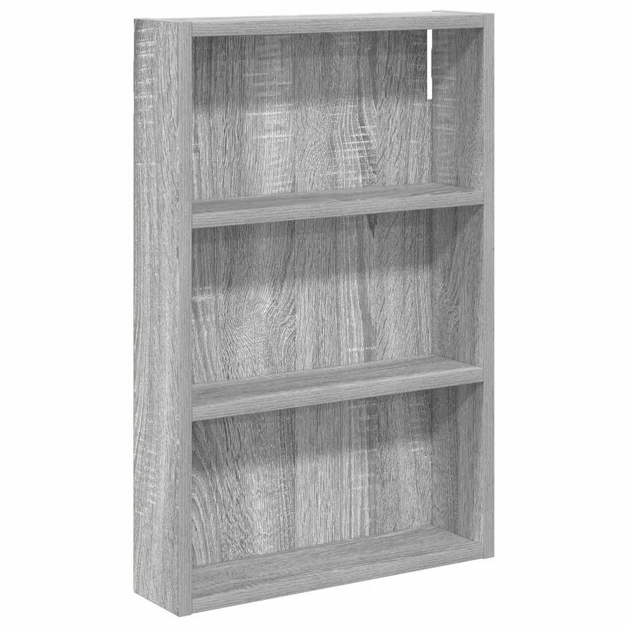 Armoire murale de salle de bain Gris Sonoma 40 x 10 x 60,5 cm - 2