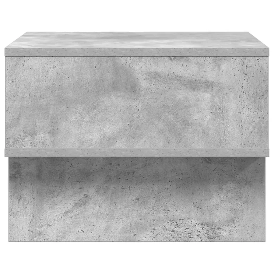 Table basse Gris béton 48 x 46 x 35 cm Bois d'ingénierie - 6
