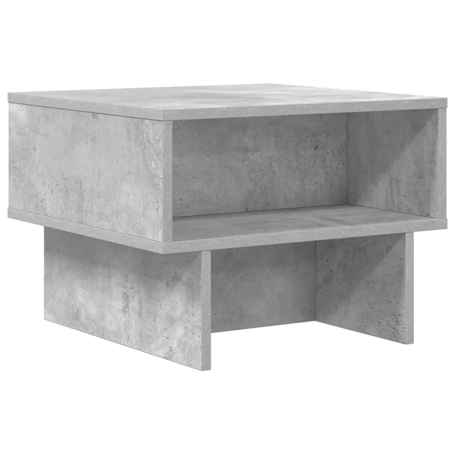 Table basse Gris béton 48 x 46 x 35 cm Bois d'ingénierie - 7
