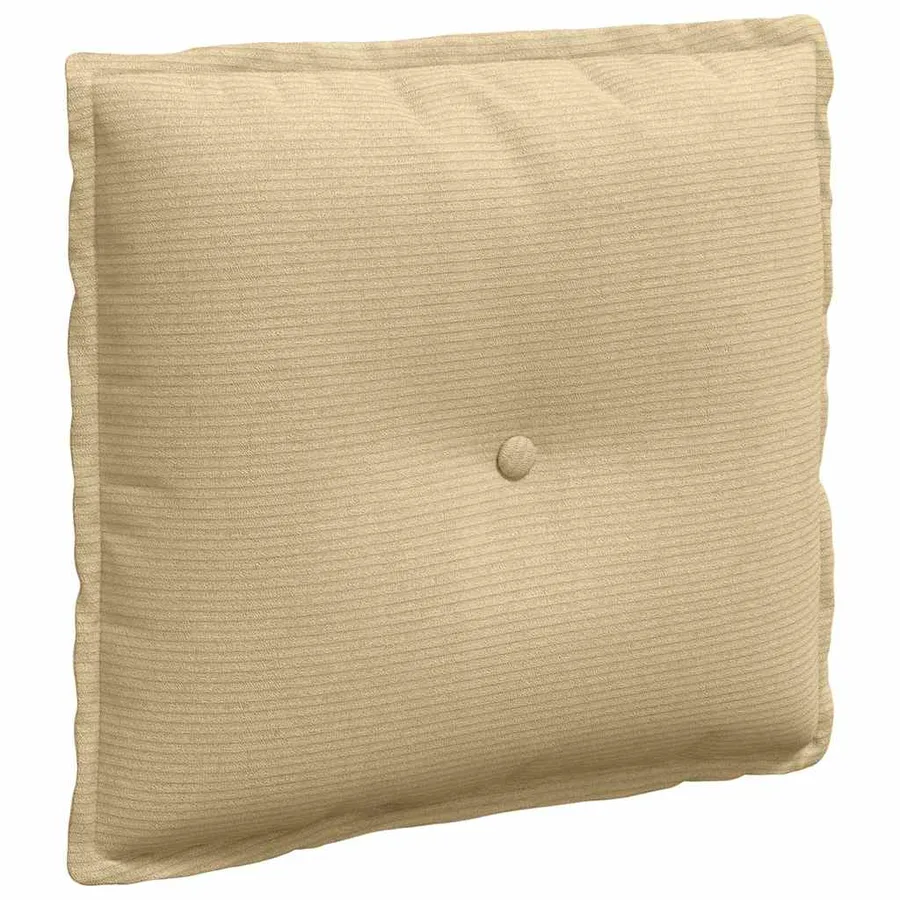 Coussin de Dos Vert gris 50 x 45 cm Tissu en velours côtelé - 2