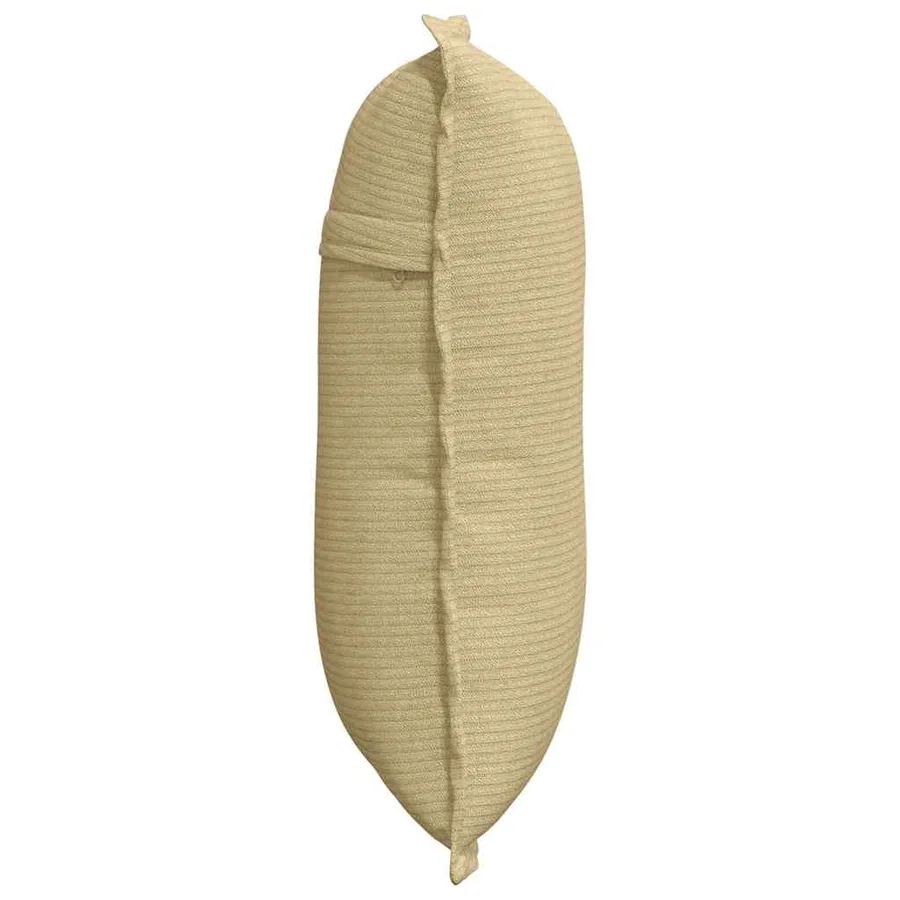 Coussin de Dos Vert gris 50 x 45 cm Tissu en velours côtelé - 6