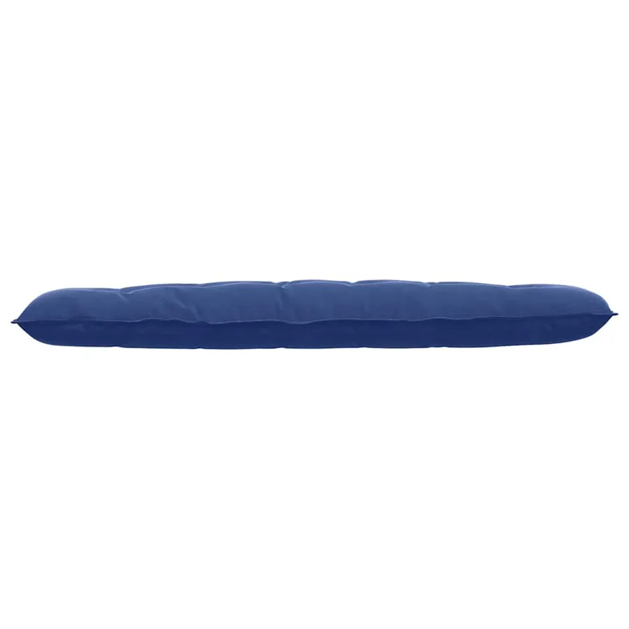 Coussin de Dos Bleu police 180 x 50 cm Tissu en velours côtelé - 5