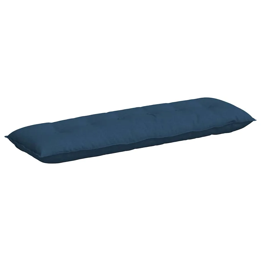 Coussin de Dos Bleu 160 x 19 x 50 cm tissu - 2
