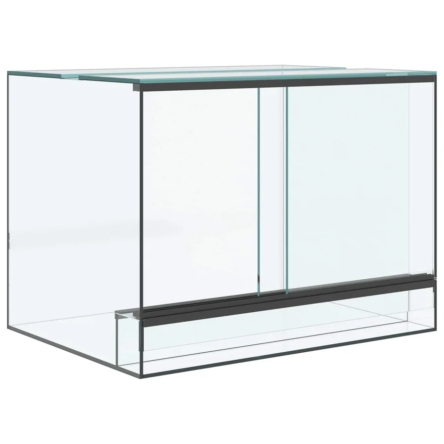 Terrarium avec stockage Transparent 40 x 30 x 30 cm Verre - 2