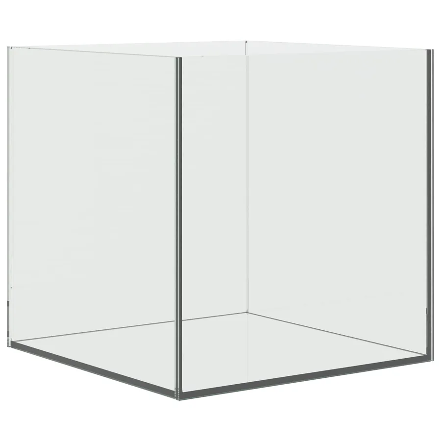 Aquarium avec stockage Transparent 30 x 30 x 30 cm Verre - 2