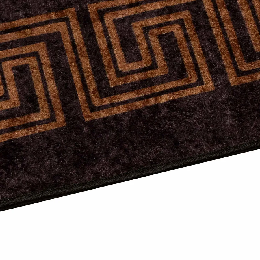 Coureur de Tapis MARSA Noir 80 x 100 cm Polyester et PVC - 3