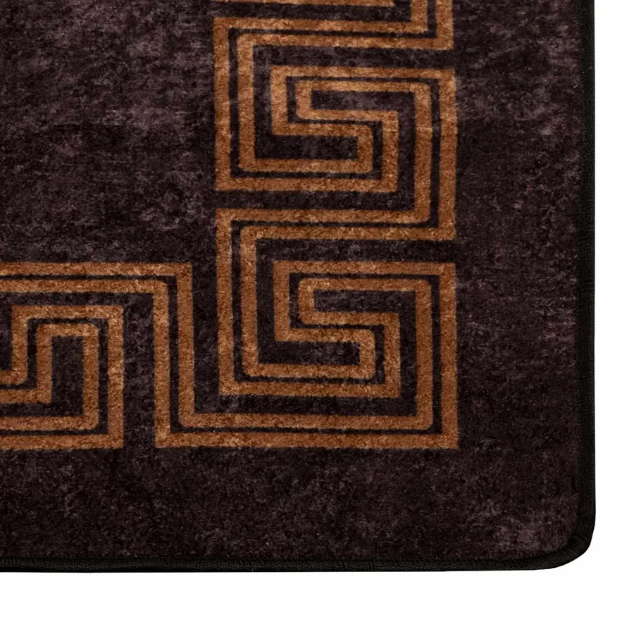 Coureur de Tapis MARSA Noir 80 x 100 cm Polyester et PVC - 5