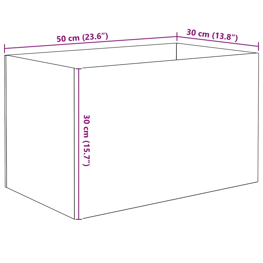 Aquarium avec stockage Transparent 50 x 30 x 30 cm Verre - 10