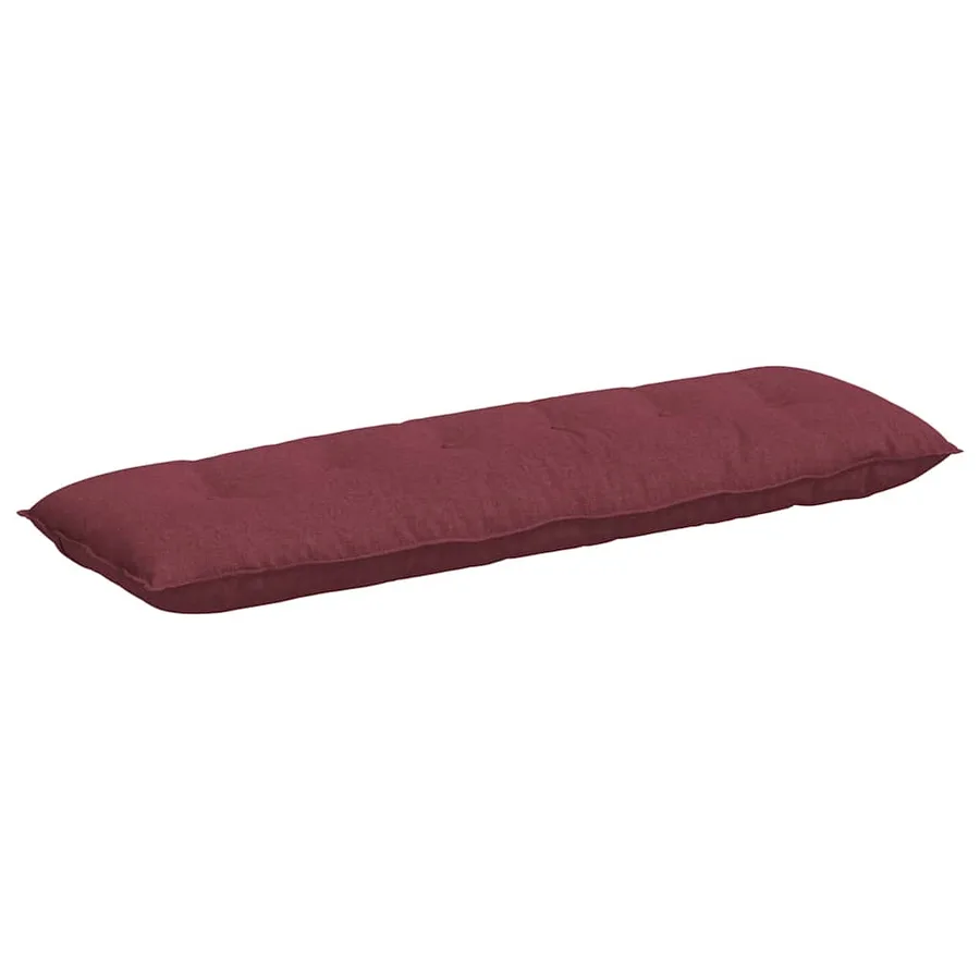 Coussin de Dos Bordeaux 160 x 19 x 50 cm tissu - 2