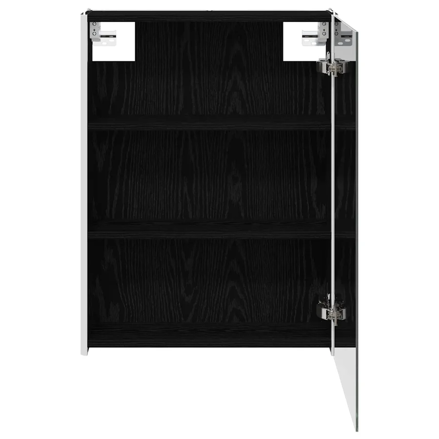 Armoire Miroir de Salle de Bain Chêne noir 53,5 x 15,5 x 70 cm - 7