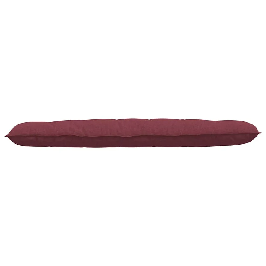 Coussin de Dos Bordeaux 180 x 19 x 50 cm tissu - 5