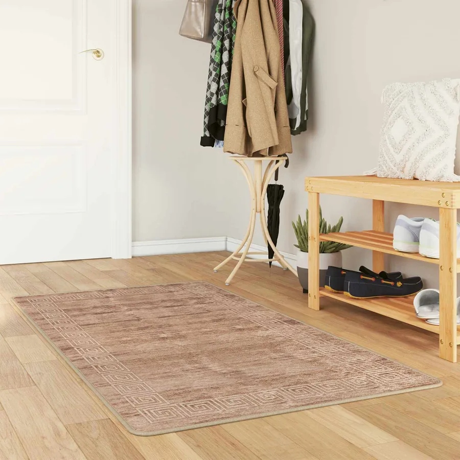 Coureur de Tapis MARSA Blanc 80 x 100 cm Polyester et PVC