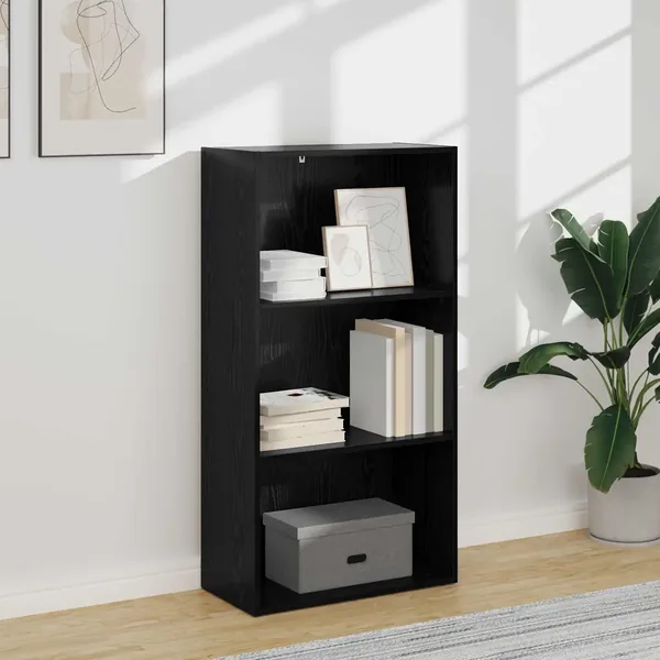 Étagère Chêne noir 60 x 30 x 114 cm Bois d'ingénierie