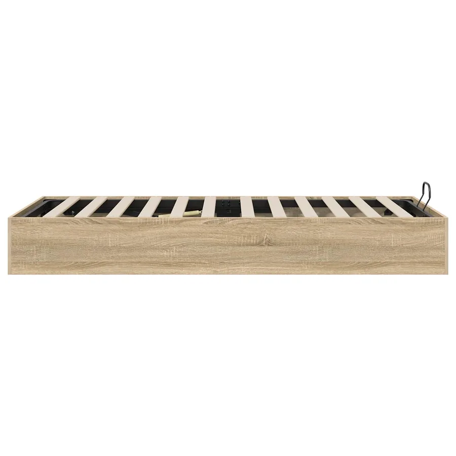 Cadre de lit ottoman Chêne Sonoma 203 x 100 x 25 cm - 6