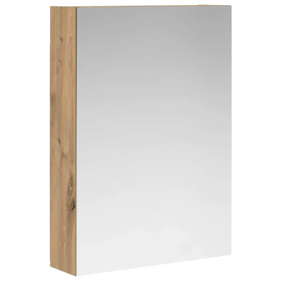Armoire Miroir de Salle de Bain Chêne artisan 50 x 14,5 x 70 cm - 2