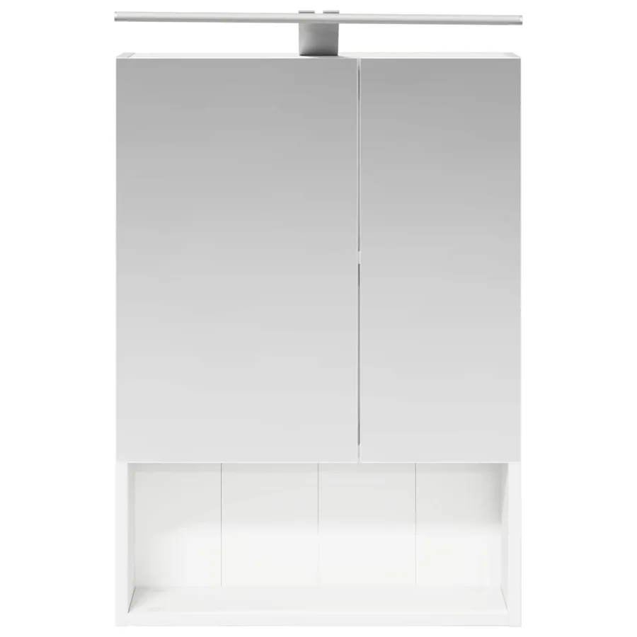 Armoire Miroir de Salle de Bain Blanc 50 x 14,5 x 70 cm - 6