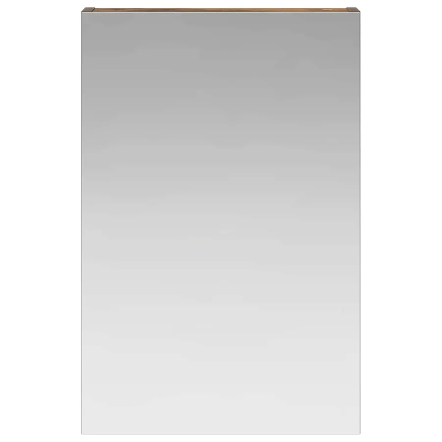 Armoire Miroir de Salle de Bain Chêne fumé 40 x 10,5 x 60,5 cm - 5
