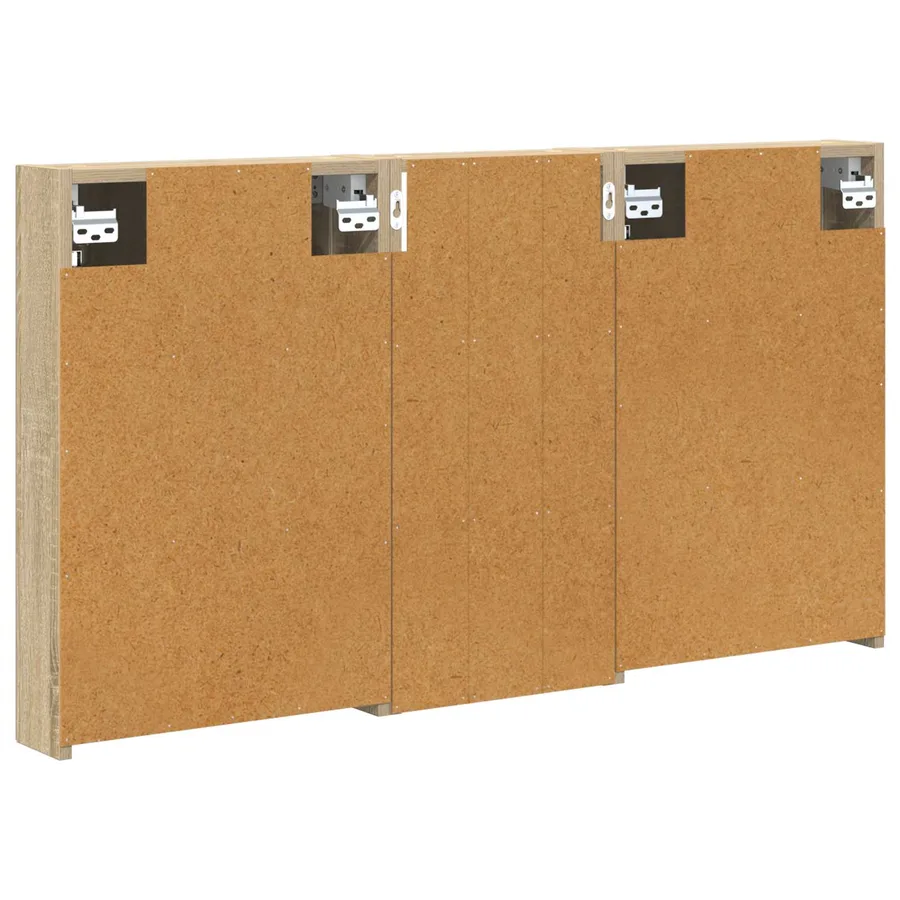Ensemble de Meubles de Salle de Bain 3 pcs 110 x 10,5 x 60,5 cm - 9