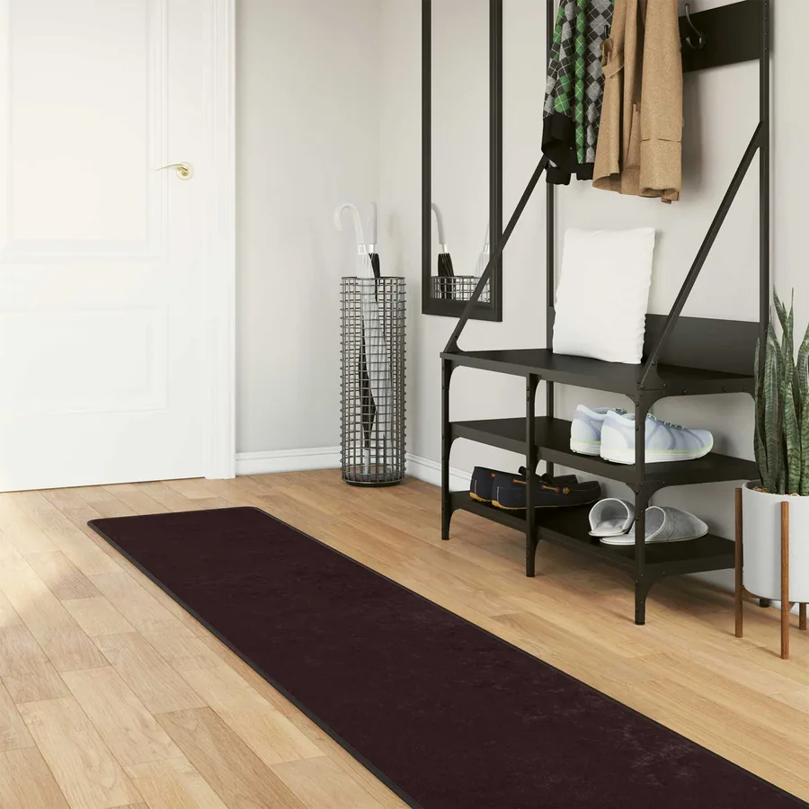 Coureur de Tapis MARSA Anthracite 50 x 250 cm Polyester et PVC