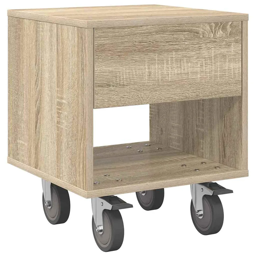 Table de chevet Chêne Sonoma 40,5 x 40 x 48 cm - 2