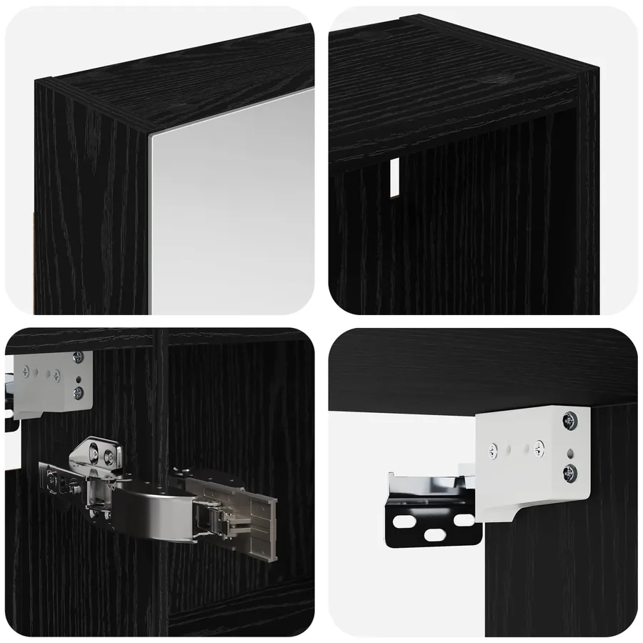 Ensemble de Meubles de Salle de Bain 3 pcs 140 x 14,5 x 70 cm - 8
