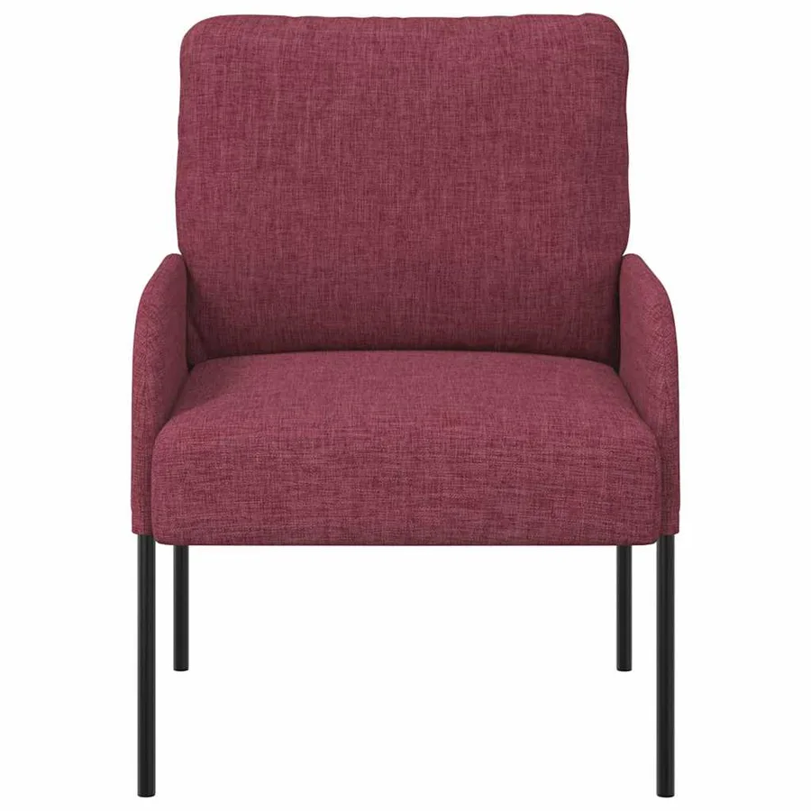 Canapés avec coussin 55cm Bordeaux Contreplaqué - 4