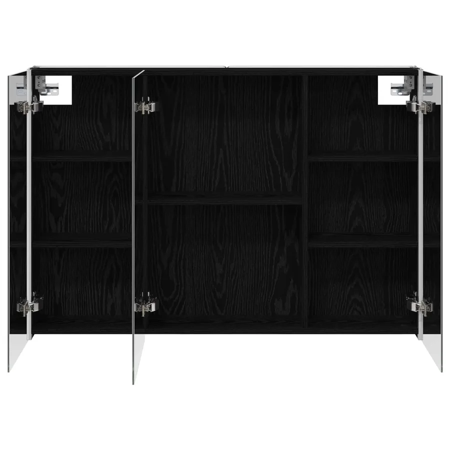 Armoire Miroir de Salle de Bain Chêne noir 103,5 x 15,5 x 70 cm - 7