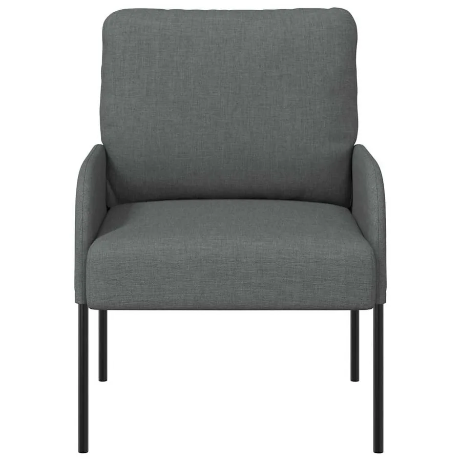 Canapés avec coussin 55cm Gris foncé Contreplaqué - 4