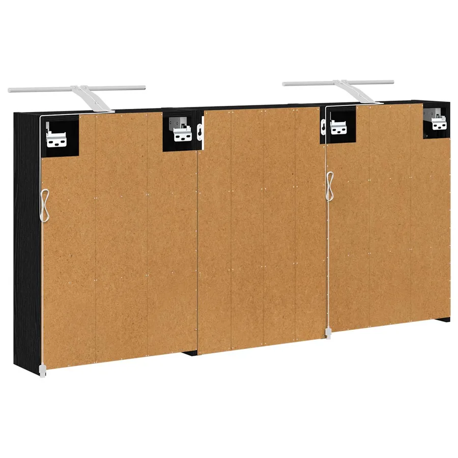Ensemble de Meubles de Salle de Bain 3 pcs 126 x 16 x 62.5 cm - 9