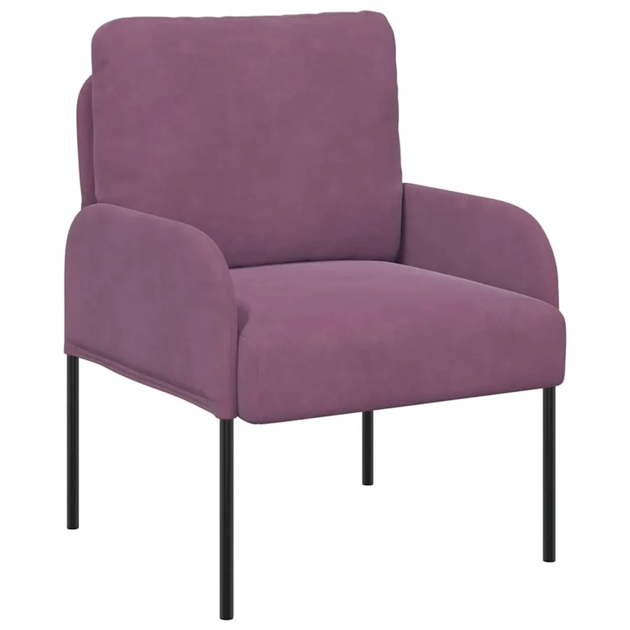 Canapés avec coussin 55cm Pourpre Contreplaqué - 2