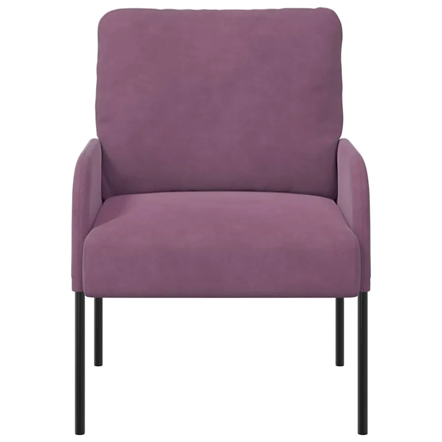 Canapés avec coussin 55cm Pourpre Contreplaqué - 4