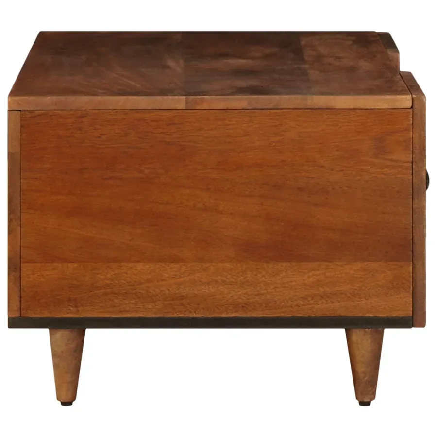 Table basse Marron 100 x 54 x 40 cm Bois de mangue massif - 5