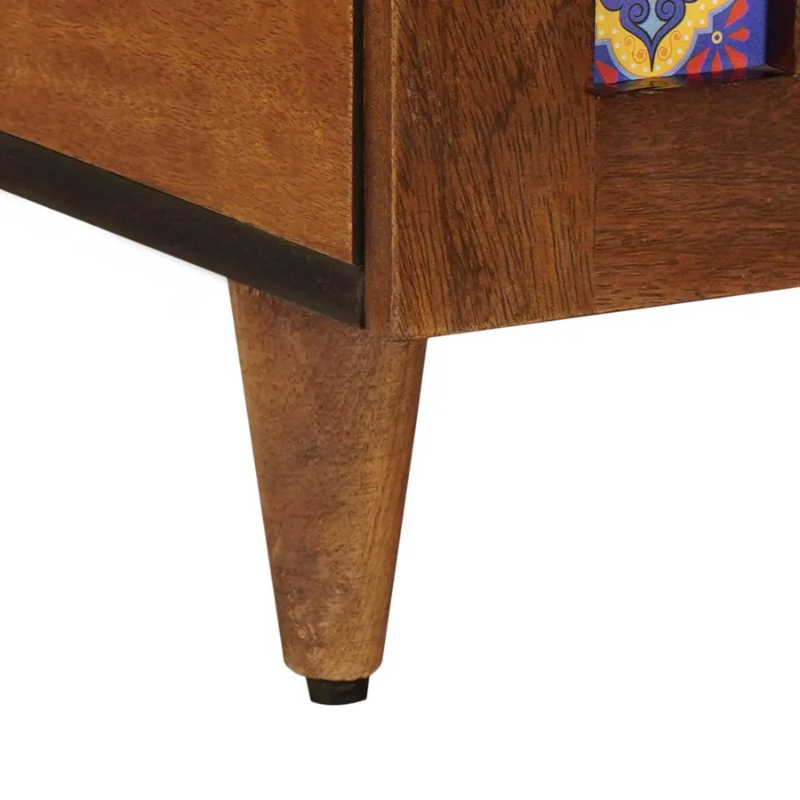 Table basse Marron 100 x 54 x 40 cm Bois de mangue massif - 9