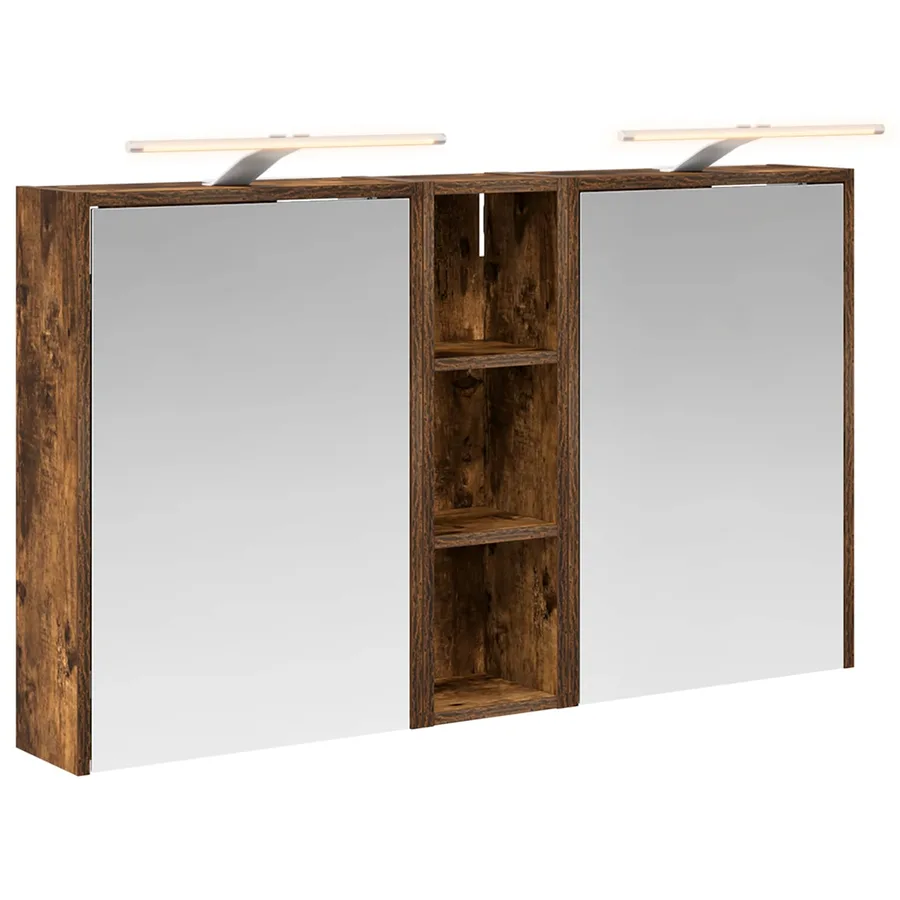 Ensemble de Meubles de Salle de Bain 3 pcs 106 x 16 x 62,5 cm - 2