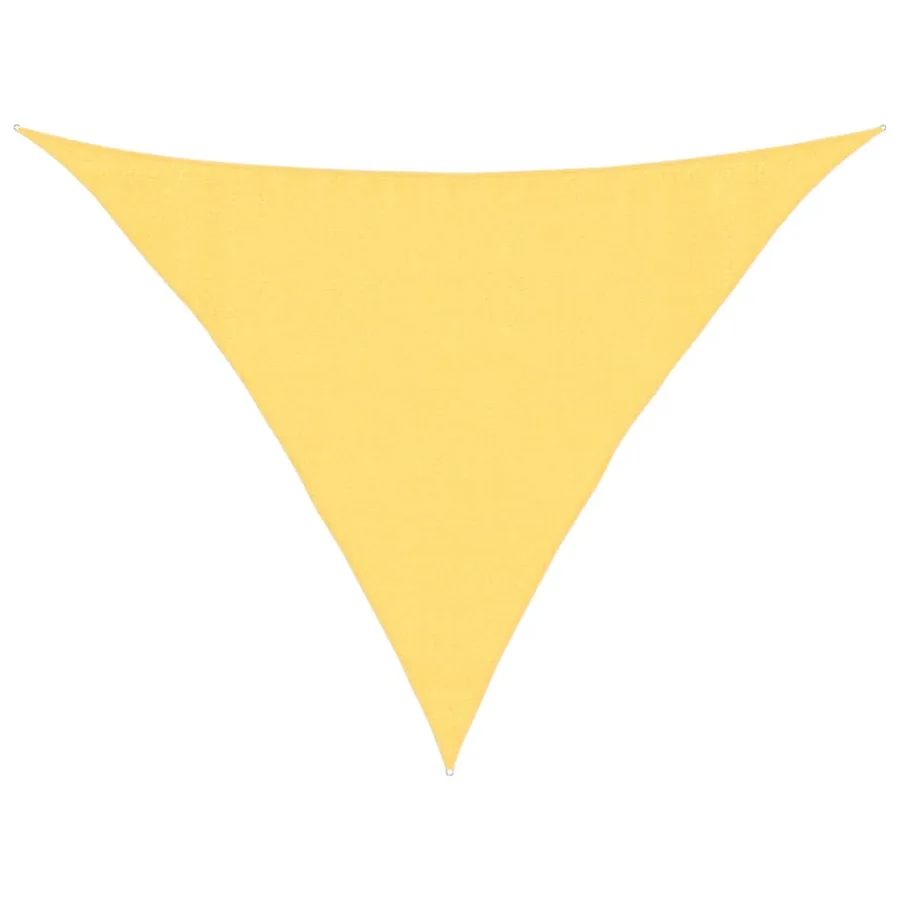 Voile d'ombrage 160 g/m² Marron 3,5x3,5x4,9 m PEHD - 2