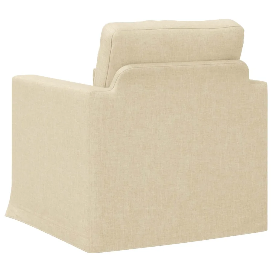 Canapé Crème 78 x 78 x 80 cm tissu - 6