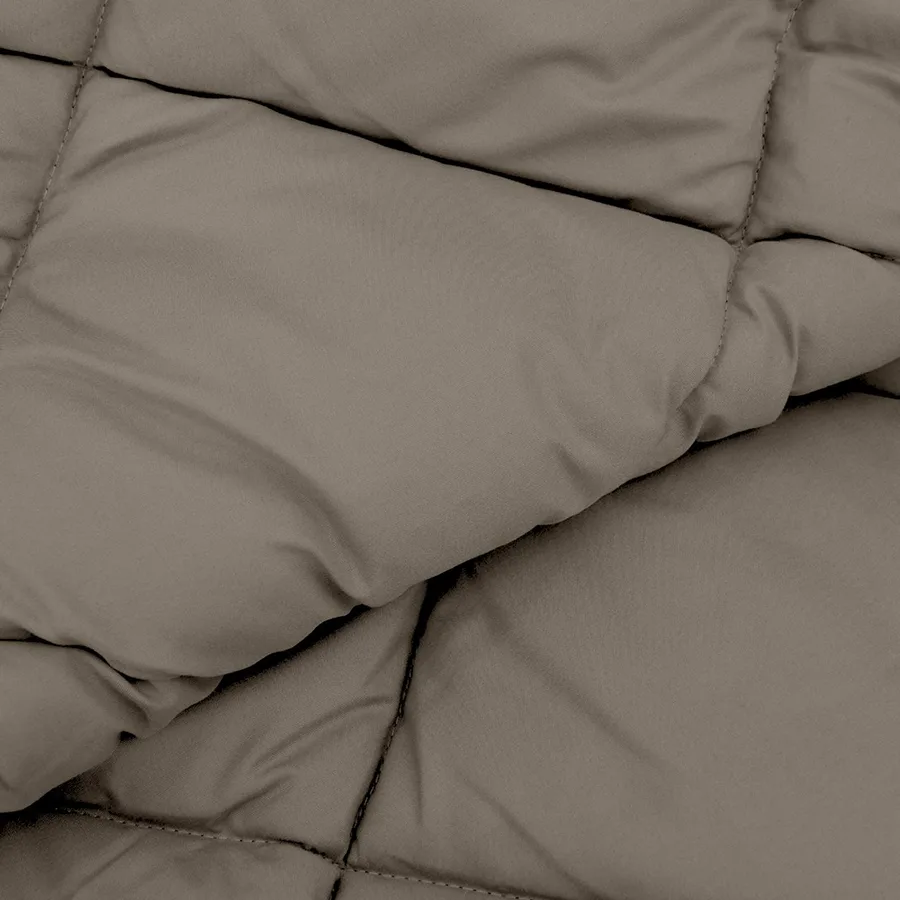 Duvet d'été simple Gris clair 220 x 240 cm Microfibre - 7