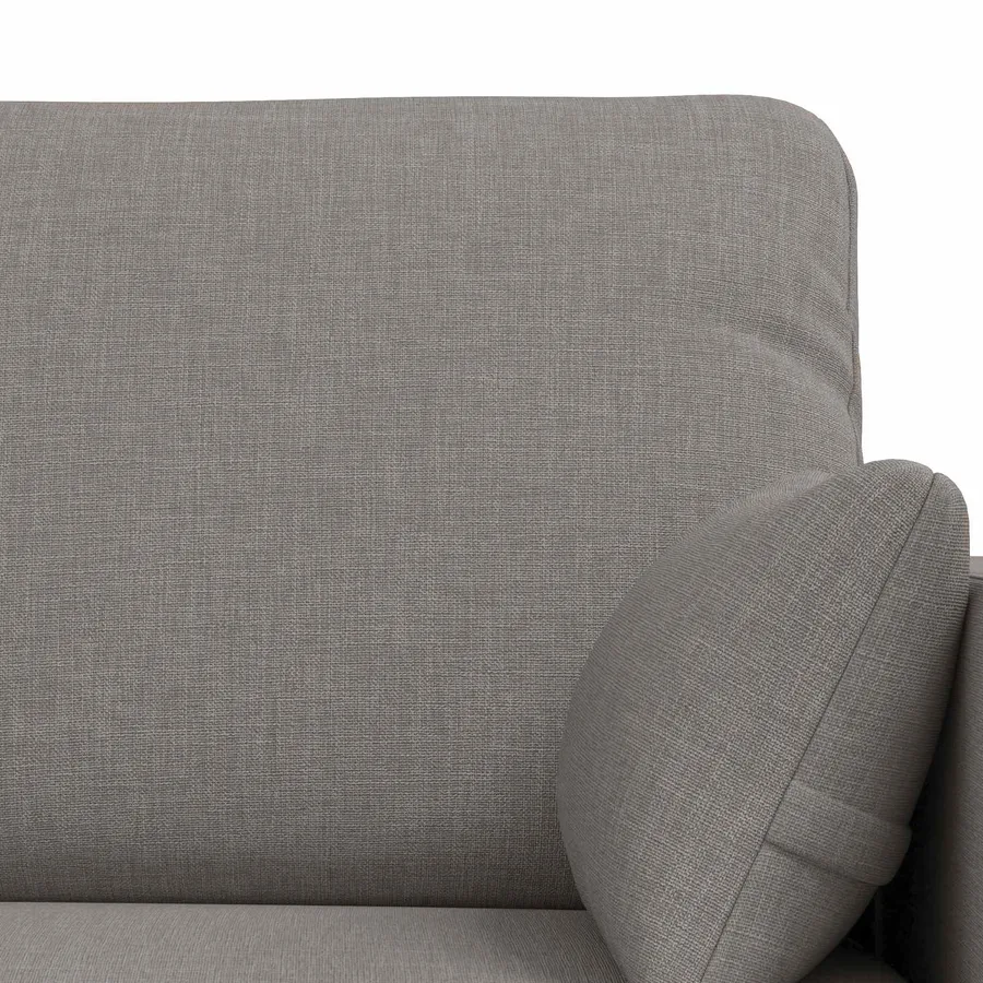 Ensemble de Canapés 2 pcs Taupe 139 x 78 x 80 cm tissu - 6