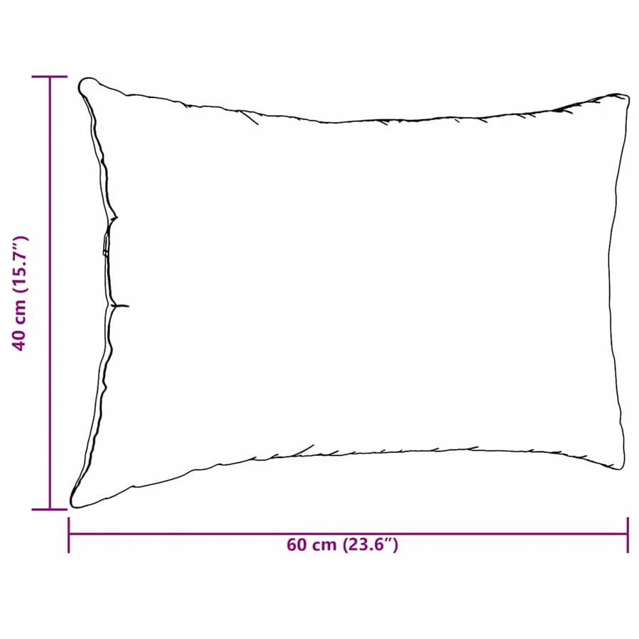 Coussins de canapé 2 pcs Vert clair 60 x 40 cm - 9