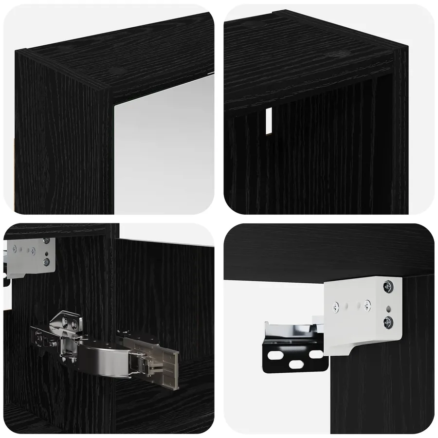 Ensemble de Meubles de Salle de Bain 3 pcs 126 x 16 x 62.5 cm - 10