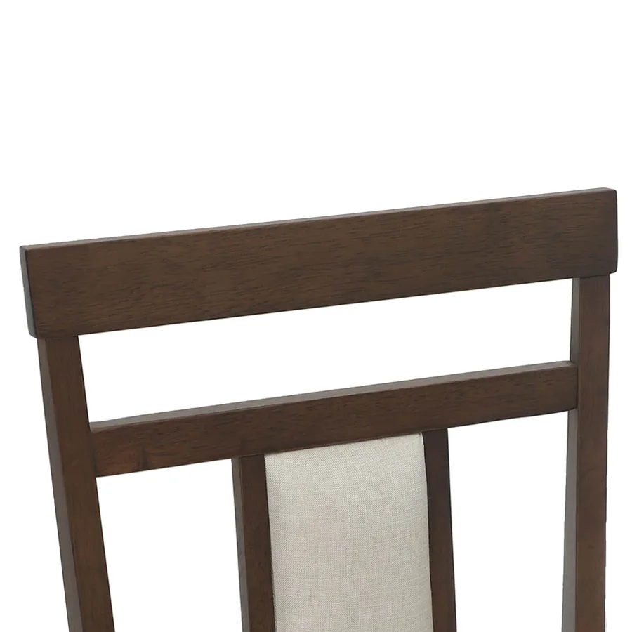 Chaise de salle à manger 2 pcs Marron clair et clair - 9