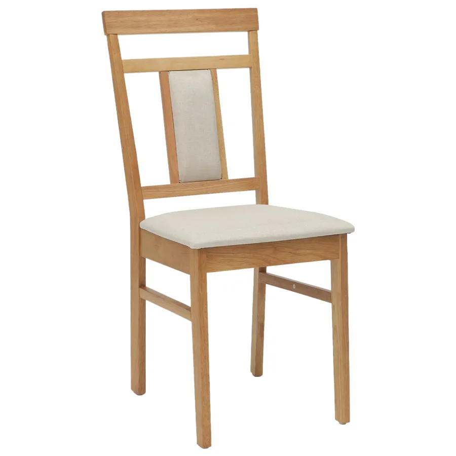 Chaise de salle à manger 2 pcs Naturel et clair - 4