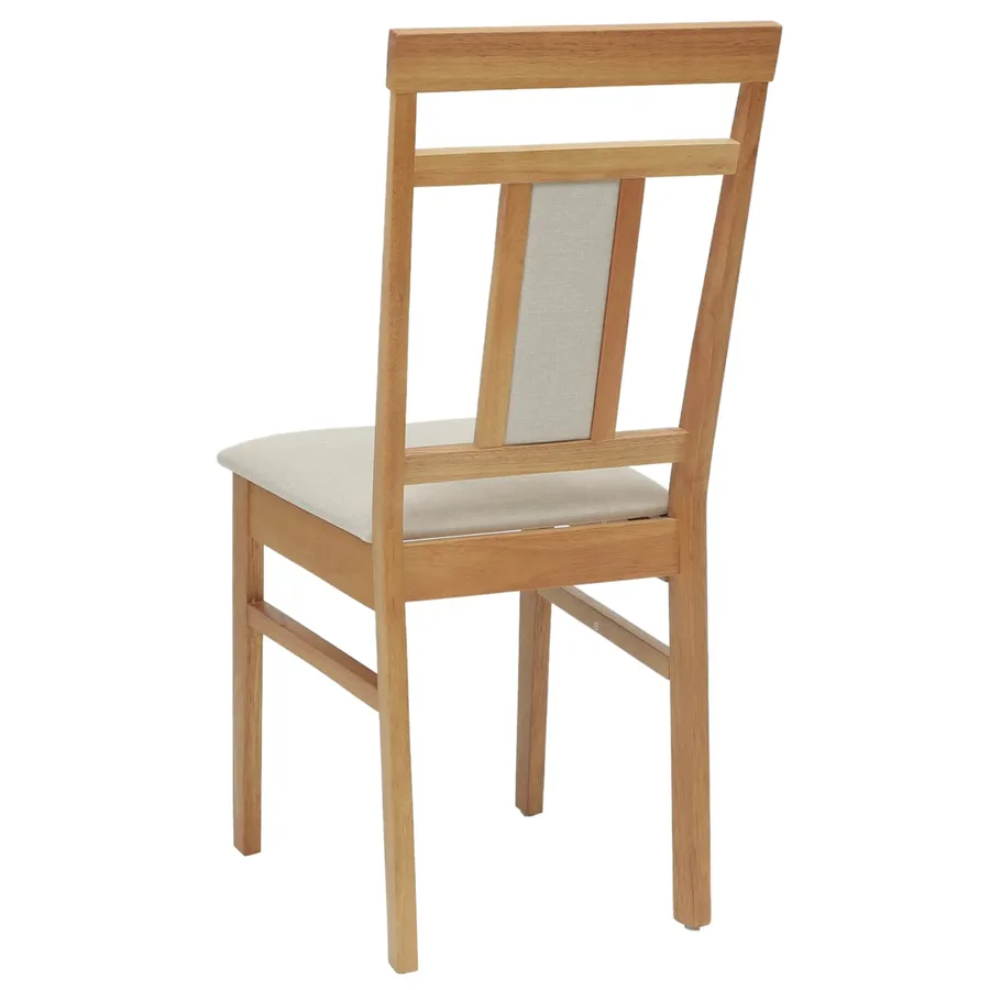 Chaise de salle à manger 2 pcs Naturel et clair - 7