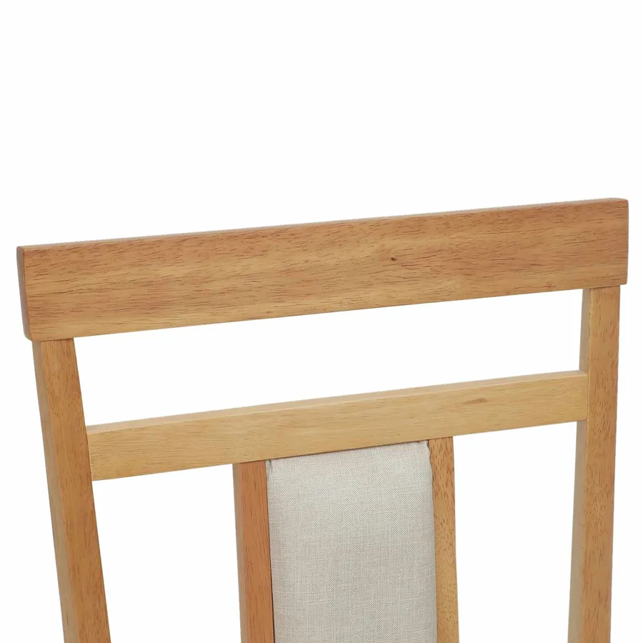 Chaise de salle à manger 2 pcs Naturel et clair - 9